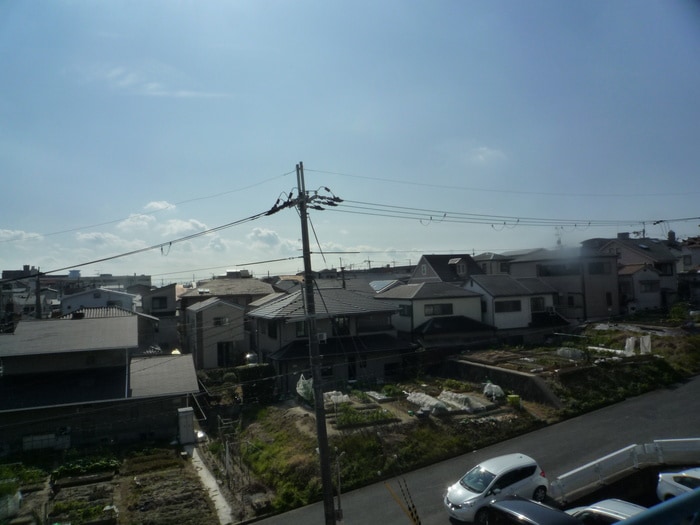 室内からの展望 信和ﾊｲﾂ