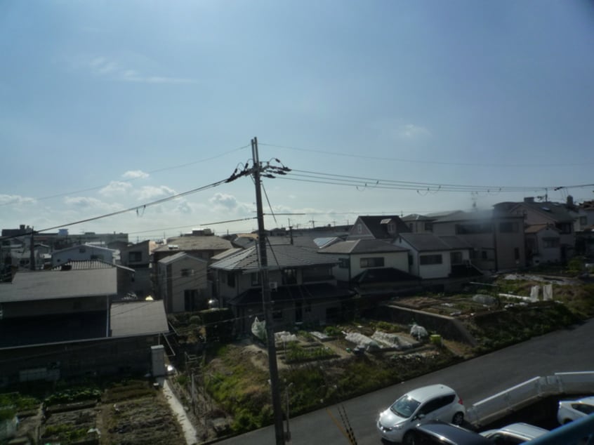 室内からの展望 信和ﾊｲﾂ