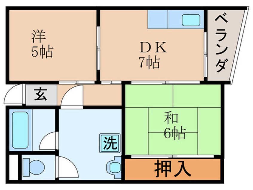 間取図 パインケイプ