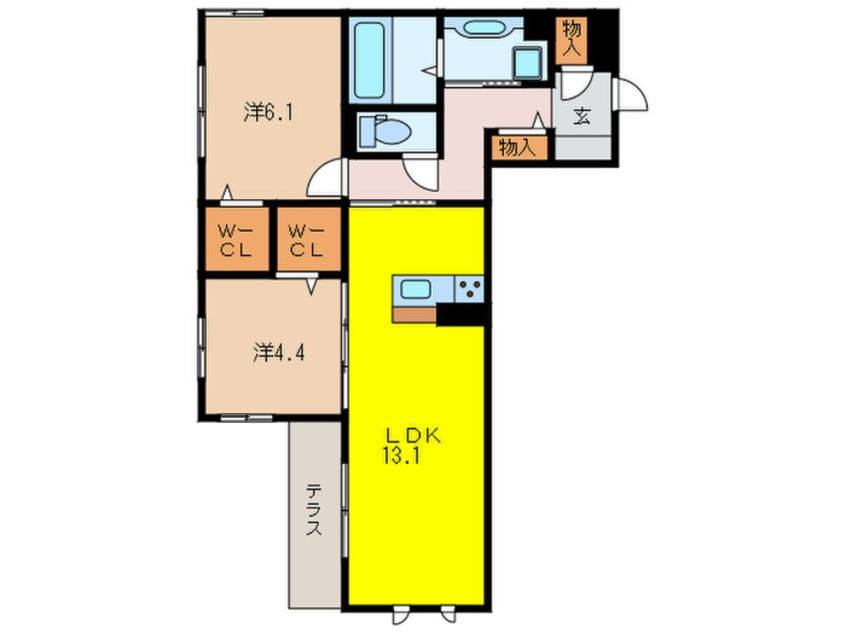 間取図 ＬＵＣＥ