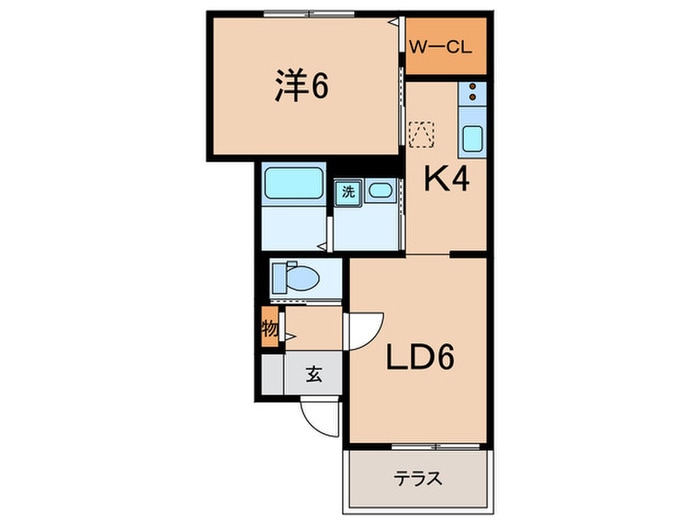 間取り図 ハピネスサイノ