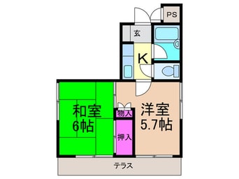 間取図 エスタイル服部西