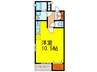 ラソ・ラ南花屋敷 1Rの間取り