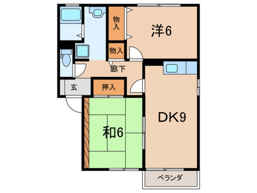 間取図 リバーコート