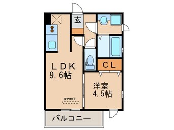 間取図 ブリランテ大谷