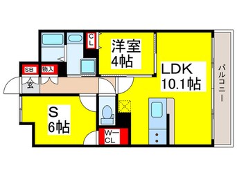 間取図 Sophia　court宿院