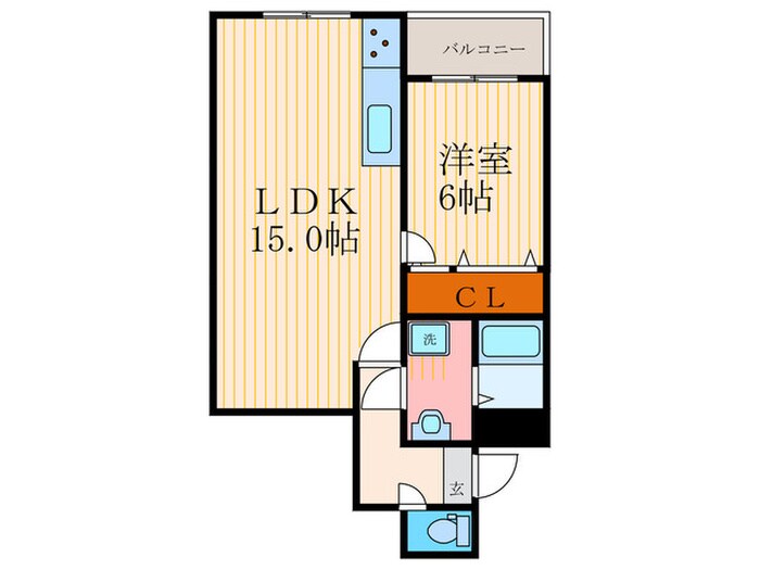間取り図 メゾンドュトゥジュ－ル