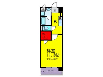 間取図 レジディア城北公園通