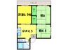 湊マンション 3DKの間取り
