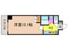 アネックス西洞院 1Kの間取り