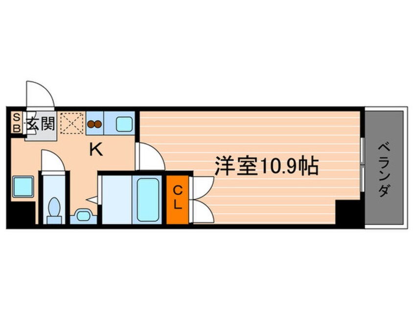 間取図 アネックス西洞院