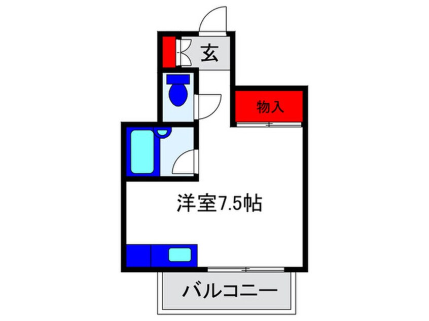 間取図 コ－プ緑地