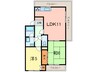 ing Casa本山 2LDKの間取り