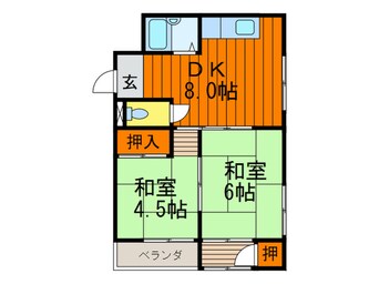 間取図 上田ハイツ