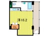 精道アパ－ト 1Rの間取り