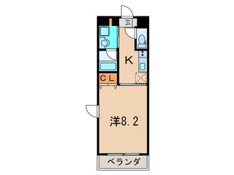 間取図 エバーグレイス西宮Ⅲ