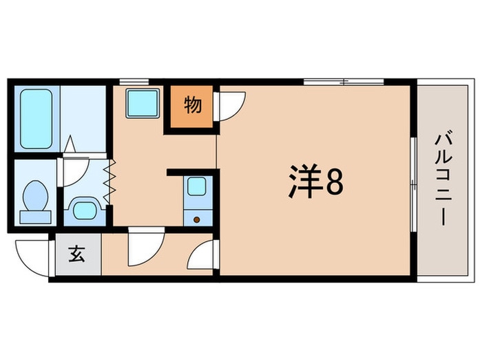 間取り図 ハイツスズラン