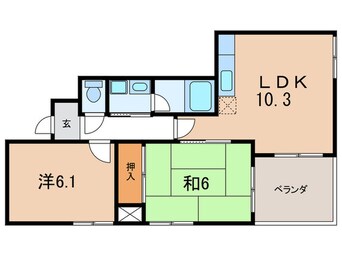 間取図 ウィステリア明石