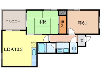 間取図 ウィステリア明石