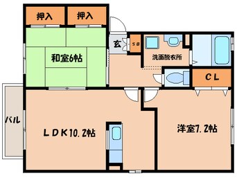 間取図 コンフォ－ル