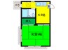 山崎ビル 1Kの間取り