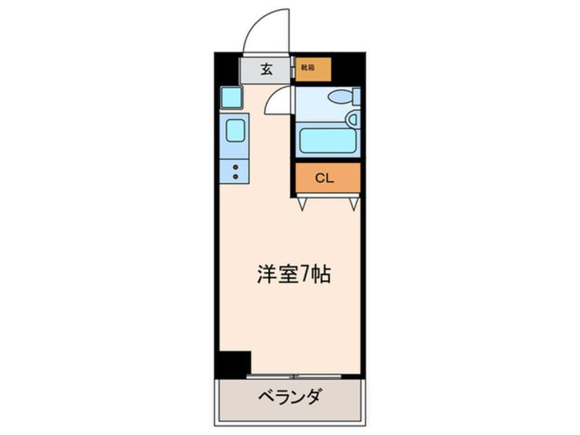 間取図 松風マンション