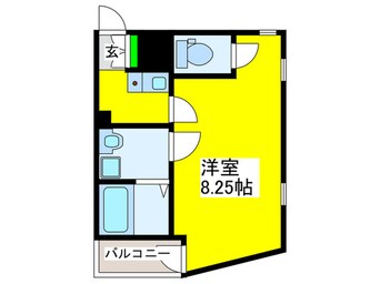 間取図 レディエント安立