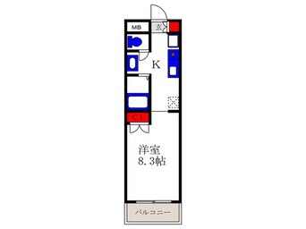 間取図 Ｌａｐｉｓ