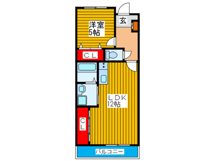 間取図 GEパークサイド