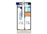 THE RESIDENCE　文化庁前 1LDKの間取り