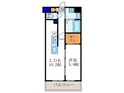 THE RESIDENCE　文化庁前の間取図