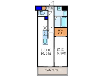 間取図 THE RESIDENCE　文化庁前