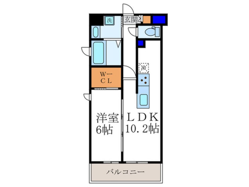 間取図 THE RESIDENCE　文化庁前