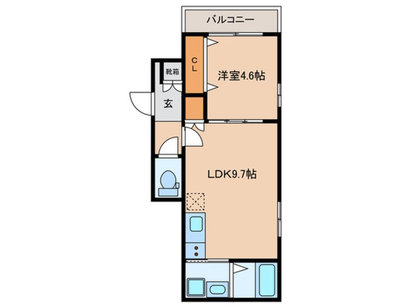 間取図 ブリリオ甲子園