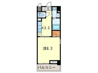 間取図 フリ－デＫ・Ｉ・２