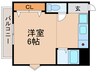 エ－ル向陽 1Rの間取り