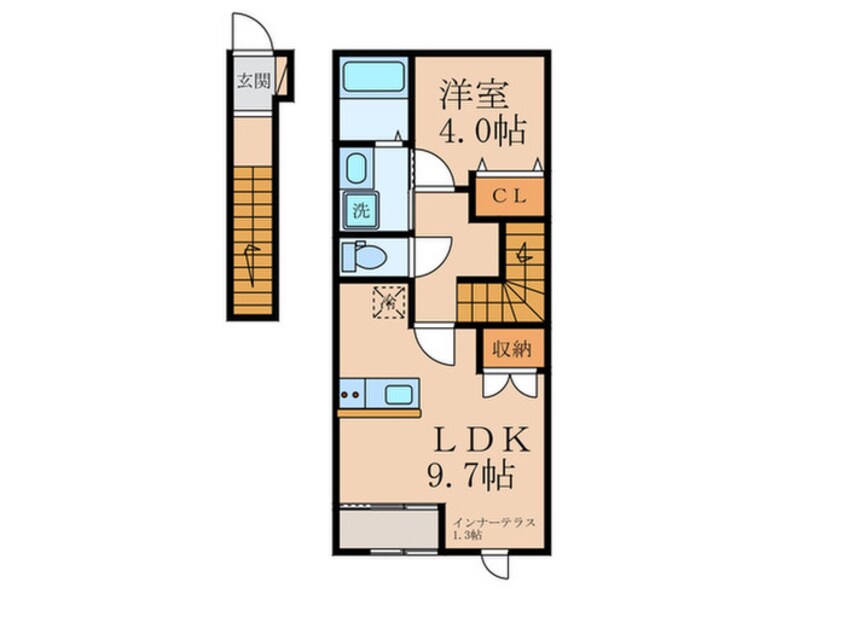 間取図 アノ　クオーレ