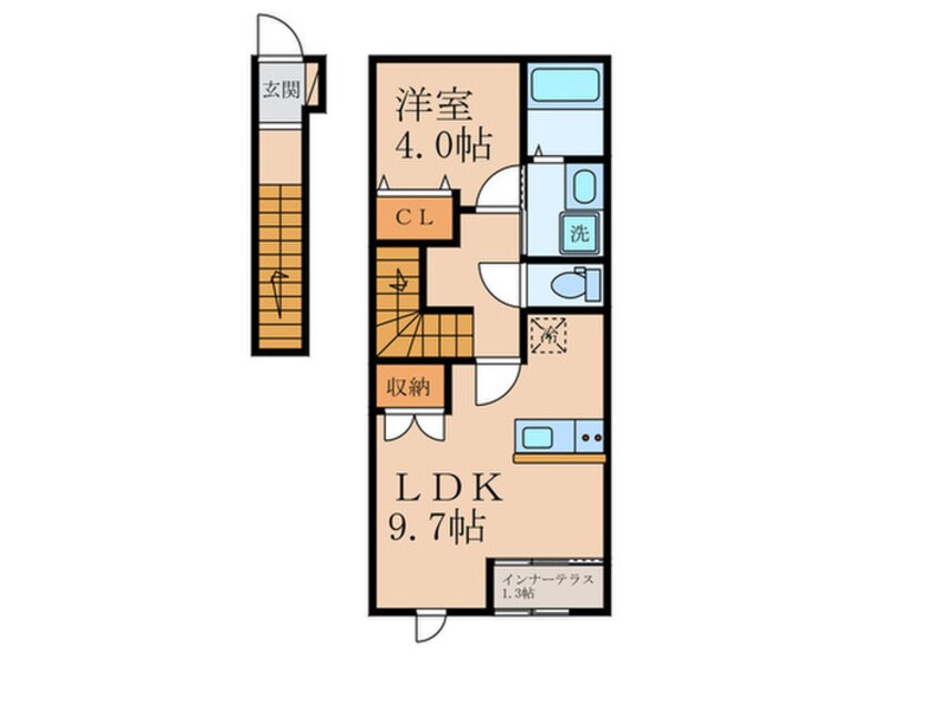 間取図 アノ　クオーレ