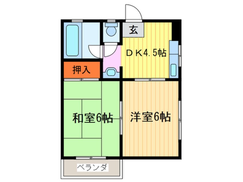 間取図 大美マンション