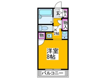間取図 エクセル北浦