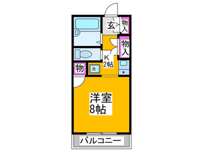 間取図 エクセル北浦