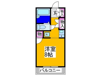 間取図 エクセル北浦