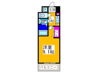 間取図 クレスト中もず