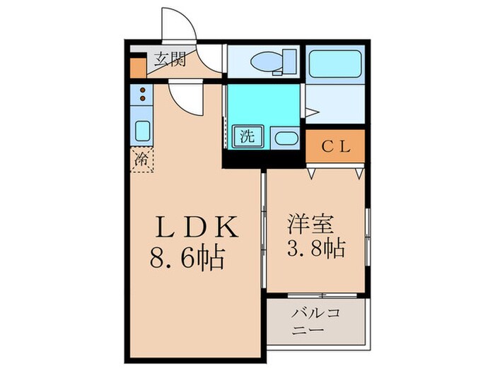 間取り図 SAKURA　RIVER