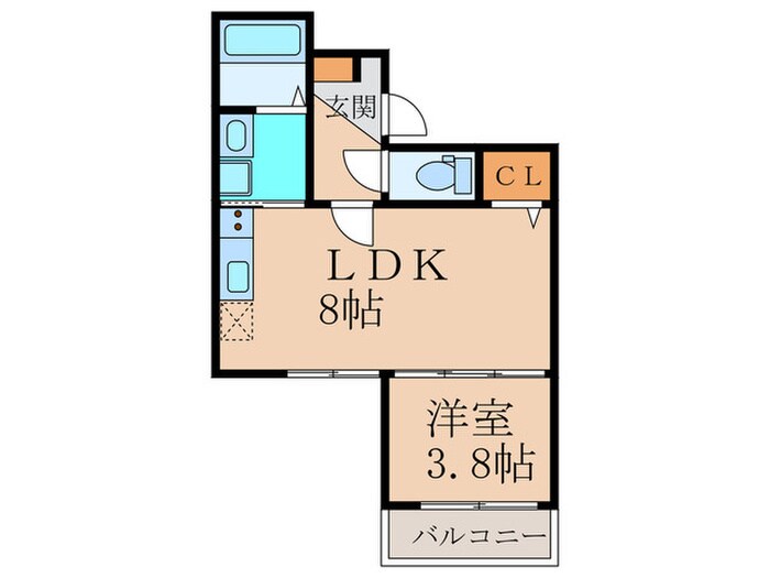 間取り図 SAKURA　RIVER