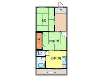 間取図 道本グリーンハウス