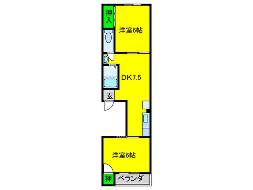 間取図 オ－クミマツ