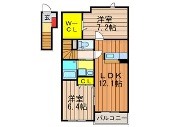 間取図 フラワータウン　カメリア