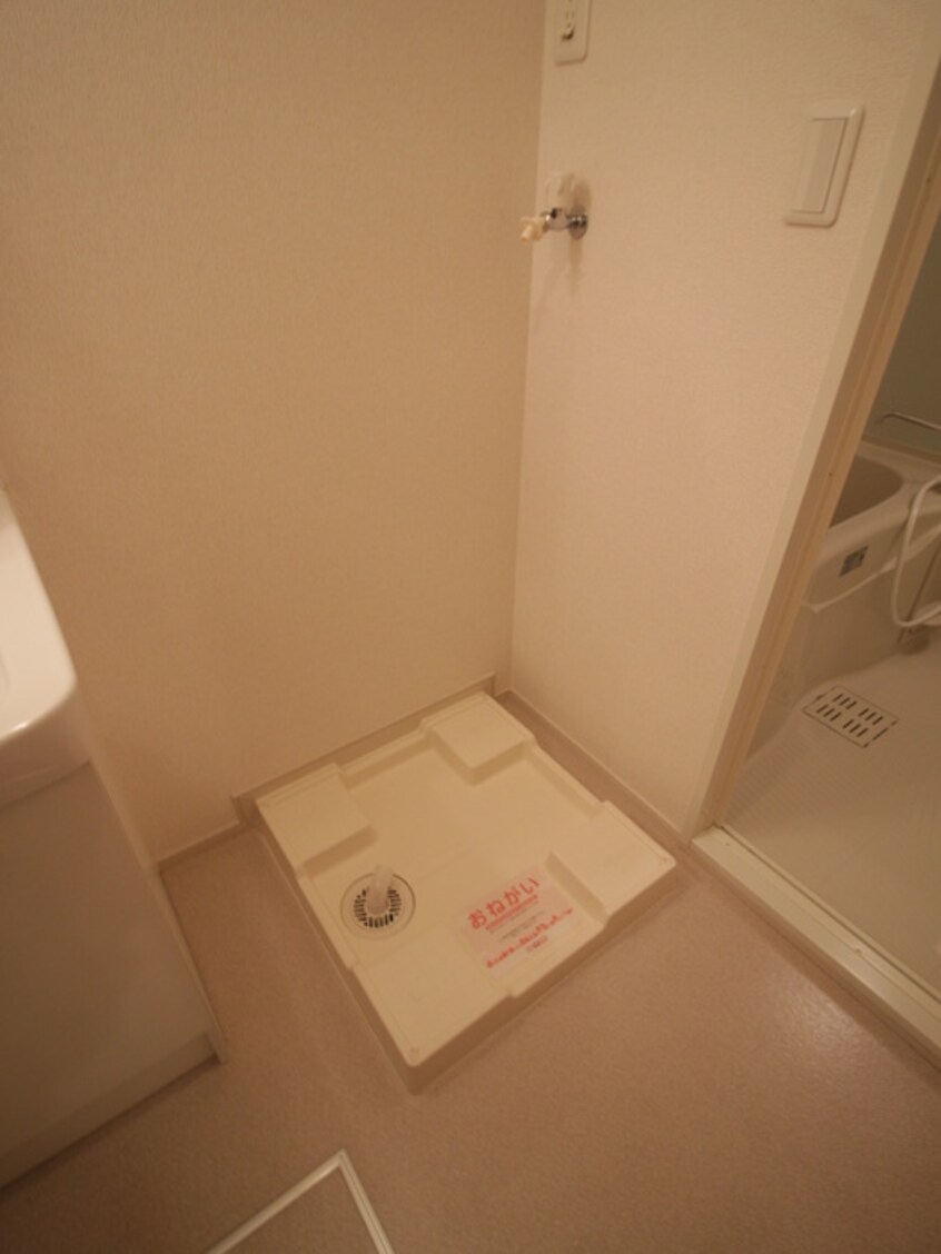 洗濯機置場 フラワータウン　カメリア