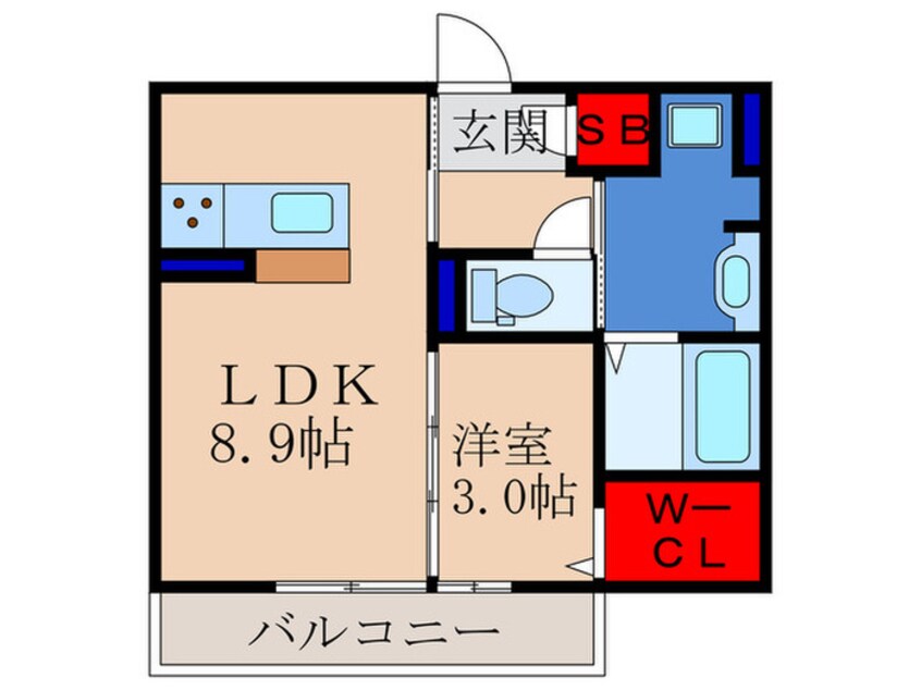 間取図 カーサ金森